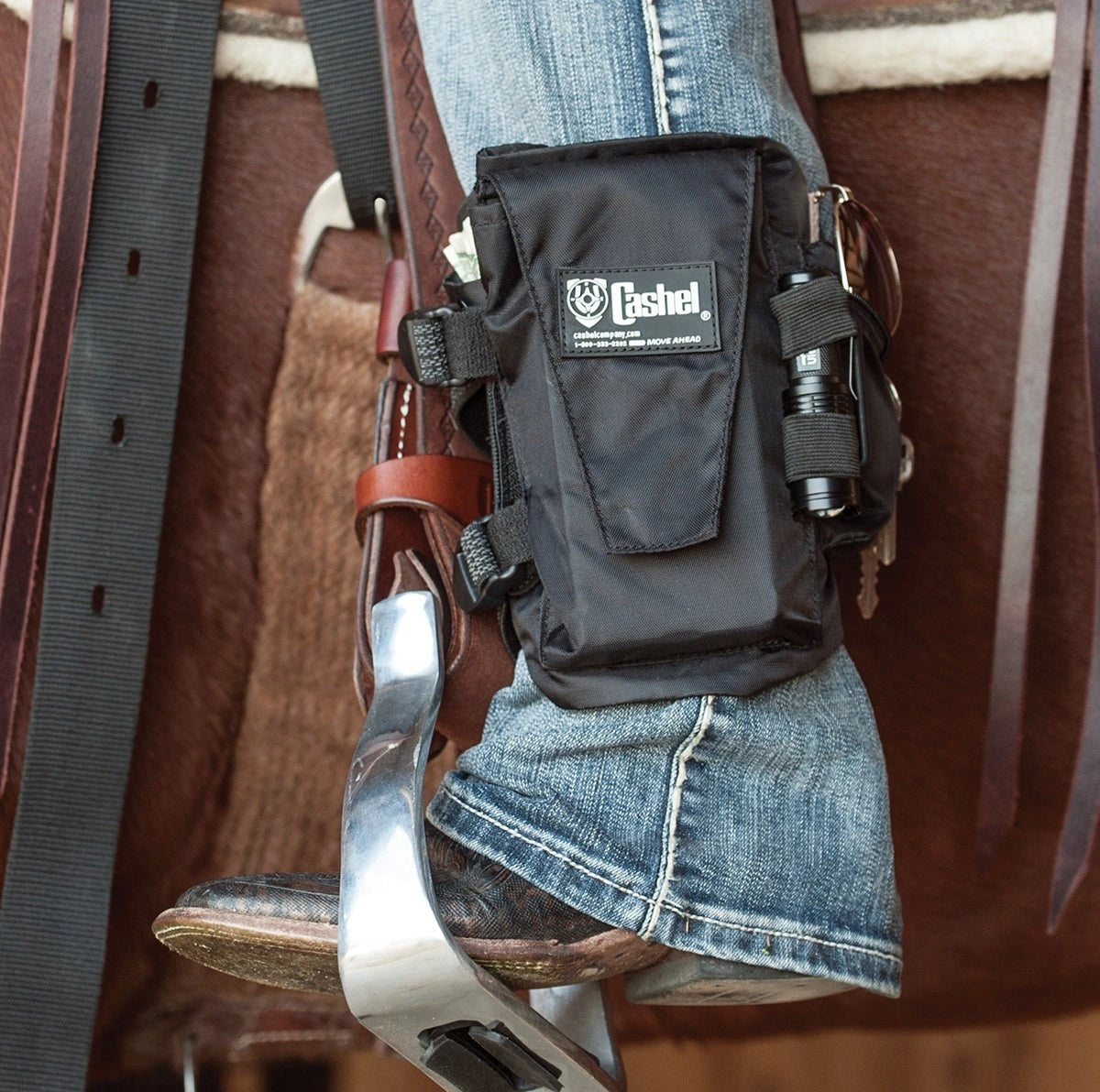 Cashel Ankle Safe - Black - Hooves and Paws