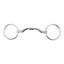 Myler Loose Ring Snaffle With Low Wide Ported Barrel 6 Inch Mouth Mb 33 WI - Hooves and Paws