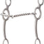 Classic Equine BitLogic Twisted Wire Long Gag Horse Bit - Copper Inlay Mouthpiece & 6.5in Ring Gag