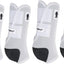 CLASSIC EQUINE Small Legacy2 Horse Front Hind Sports Boots 4 Pack White