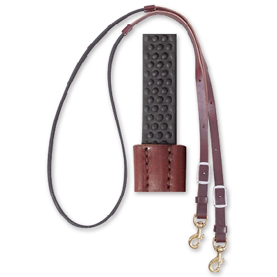 Martin Saddlery 3/4'' Biothane/Latigo Barrel Reins - Hooves and Paws