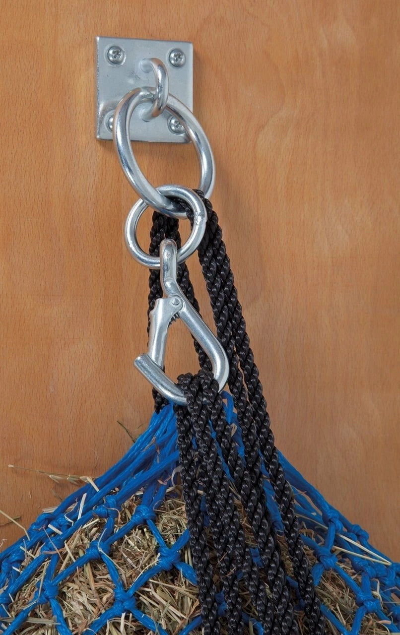 Shires Tie Ring Clip Heavy Duty Metal Hay net Clip For Equestrian Horse Feeding - Hooves and Paws