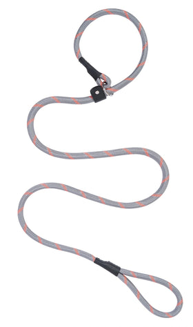 Weaver Leather Terrain D.O.G. Rope Slip Lead - Braided Nylon Climbing Rope Dog Leash, Made in USA - Adjustable Size