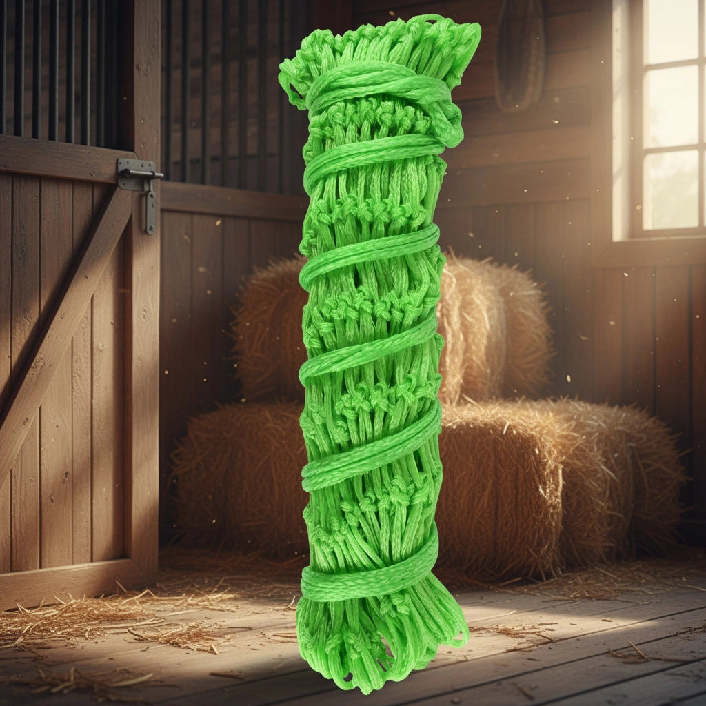 Cashel Hay Net - Slow Feeder Horse Forage Net - 3-Flake Capacity - Multiple Colors