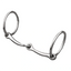 Weaver Leather 5'' Jointed Bit Nickel Plated - Hooves and Paws