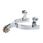 Weaver Leather Spur,Copper Plated Youth, 1 1/4''Shank, 1/2'' Band - Hooves and Paws