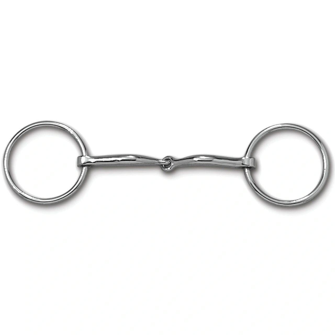 Myler Loose Ring With Stainless Steel Snaffle 5 Inch Mouth Copper Inlay Mb 09 - Hooves and Paws