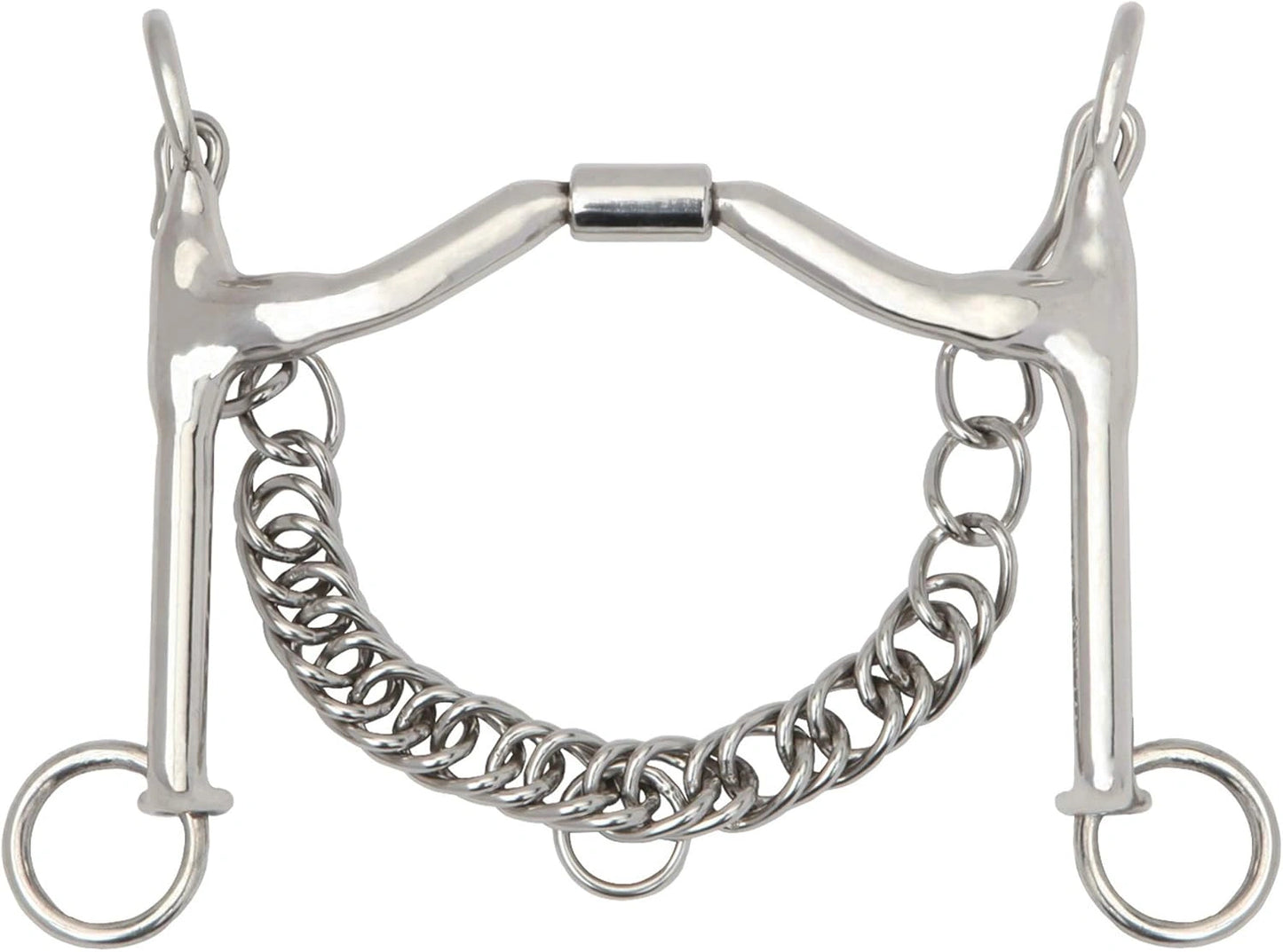 Myler 5 1/2" Weymouth NRRW Low Port Barrel Bit 43LP 89 - 47437 - Hooves and Paws