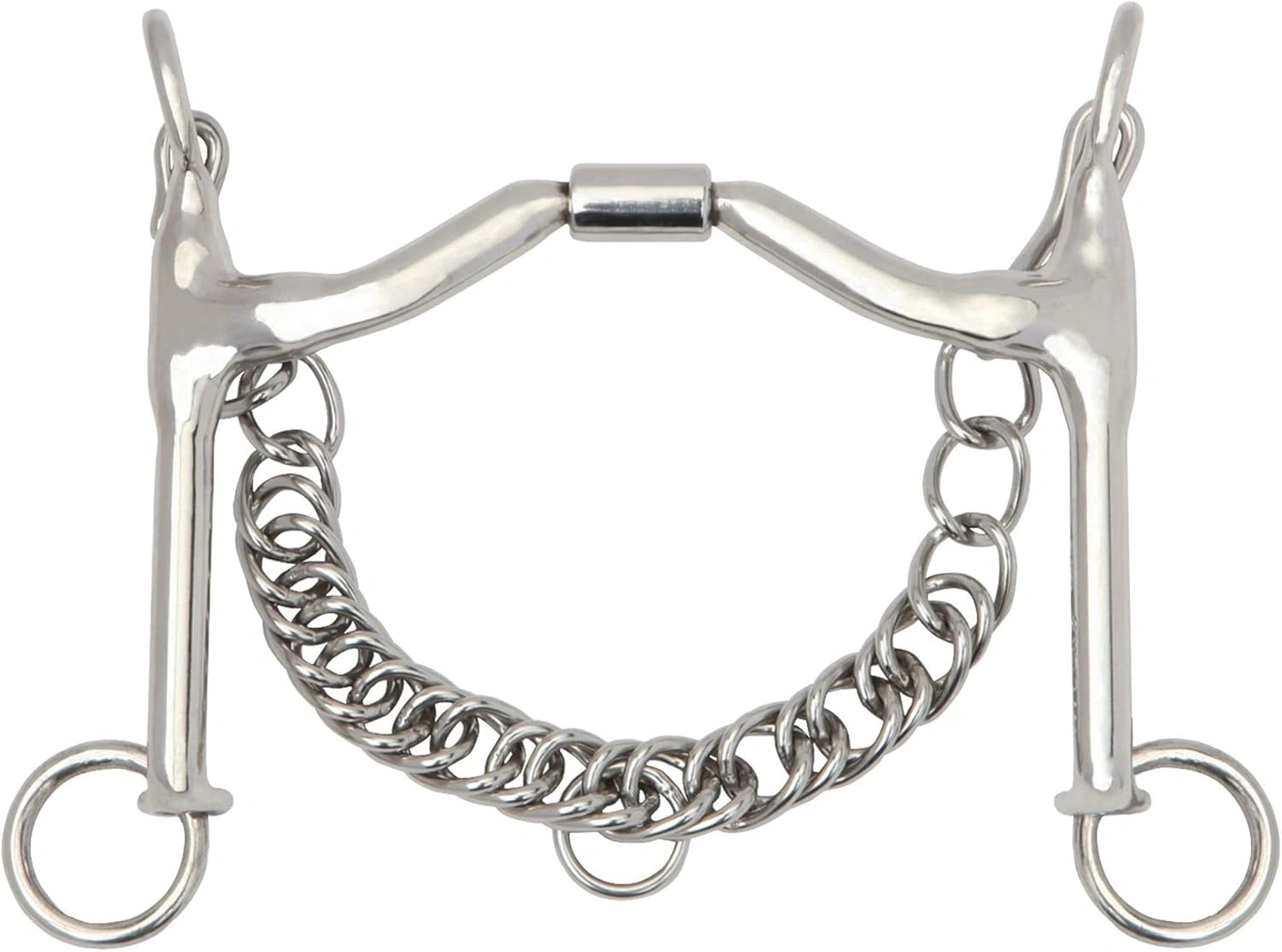 Myler 5 1/2" Weymouth NRRW Low Port Barrel Bit 43LP 89 - 47437 - Hooves and Paws