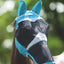 Shires Fine Mesh Horse Equine Fly Mask With Ears And Nose 60% UV Protection - Hooves and Paws