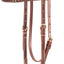 Martin Saddlery Latigo Browband Headstall with Blood Knots