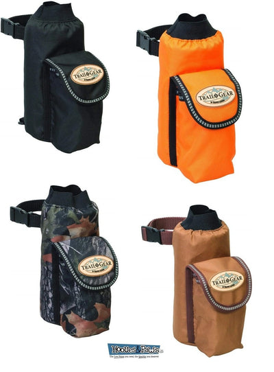 Weaver Leather Trail Gear Horse Equine Water Bottle Holder Bag - Hooves and Paws