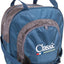 Classic Equine Super Deluxe Rope Bag - Holds 9 Ropes - Padded Backpack & Shoulder Straps - Navy Grey