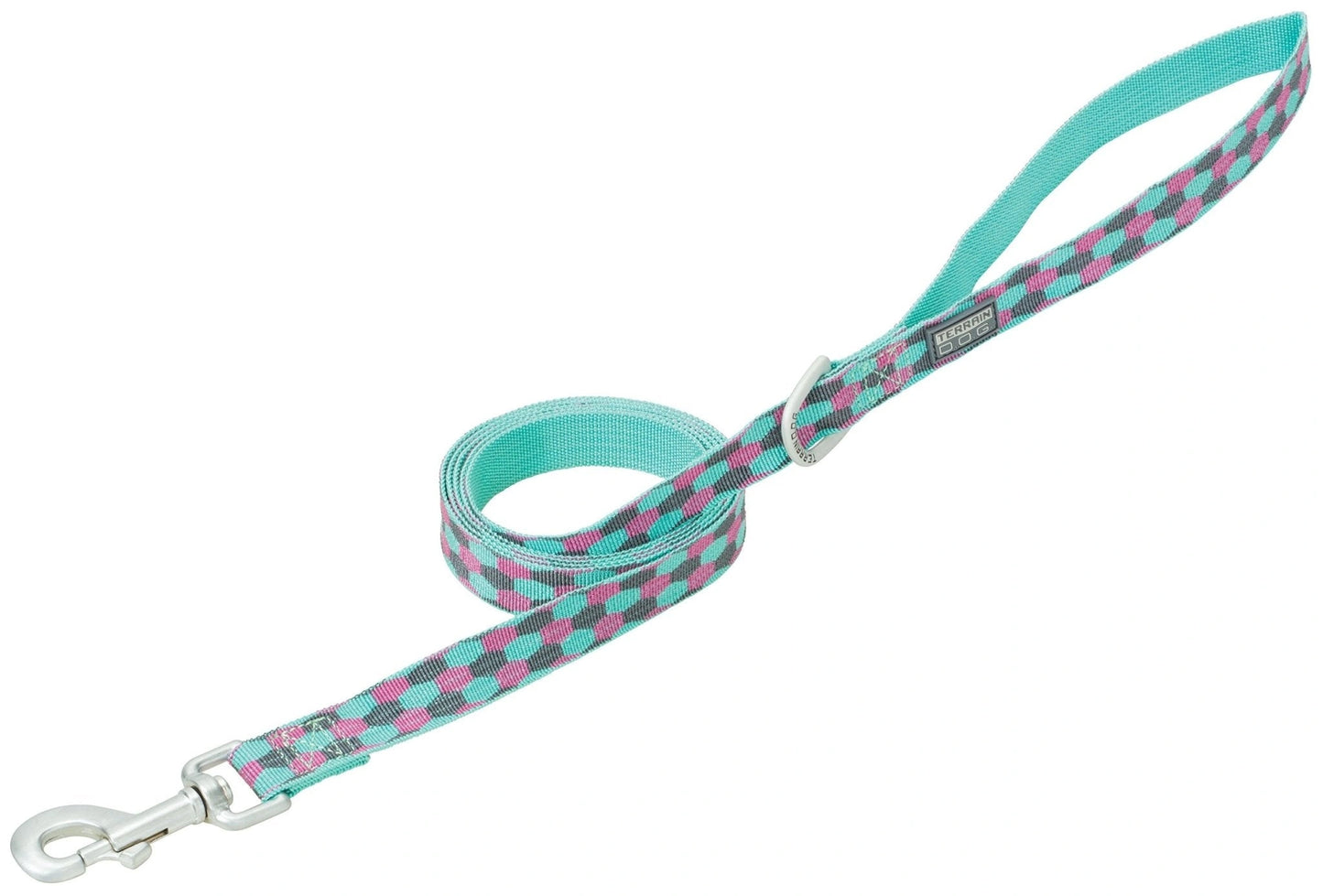 Weaver Leather Patterned Dog Leash - Hooves and Paws