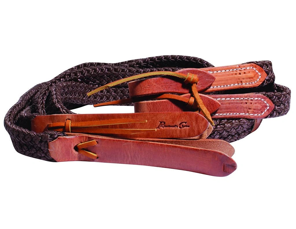 SCHUTZ Professionals Choice 9ft Quiet Control Split Reins - Hooves and Paws