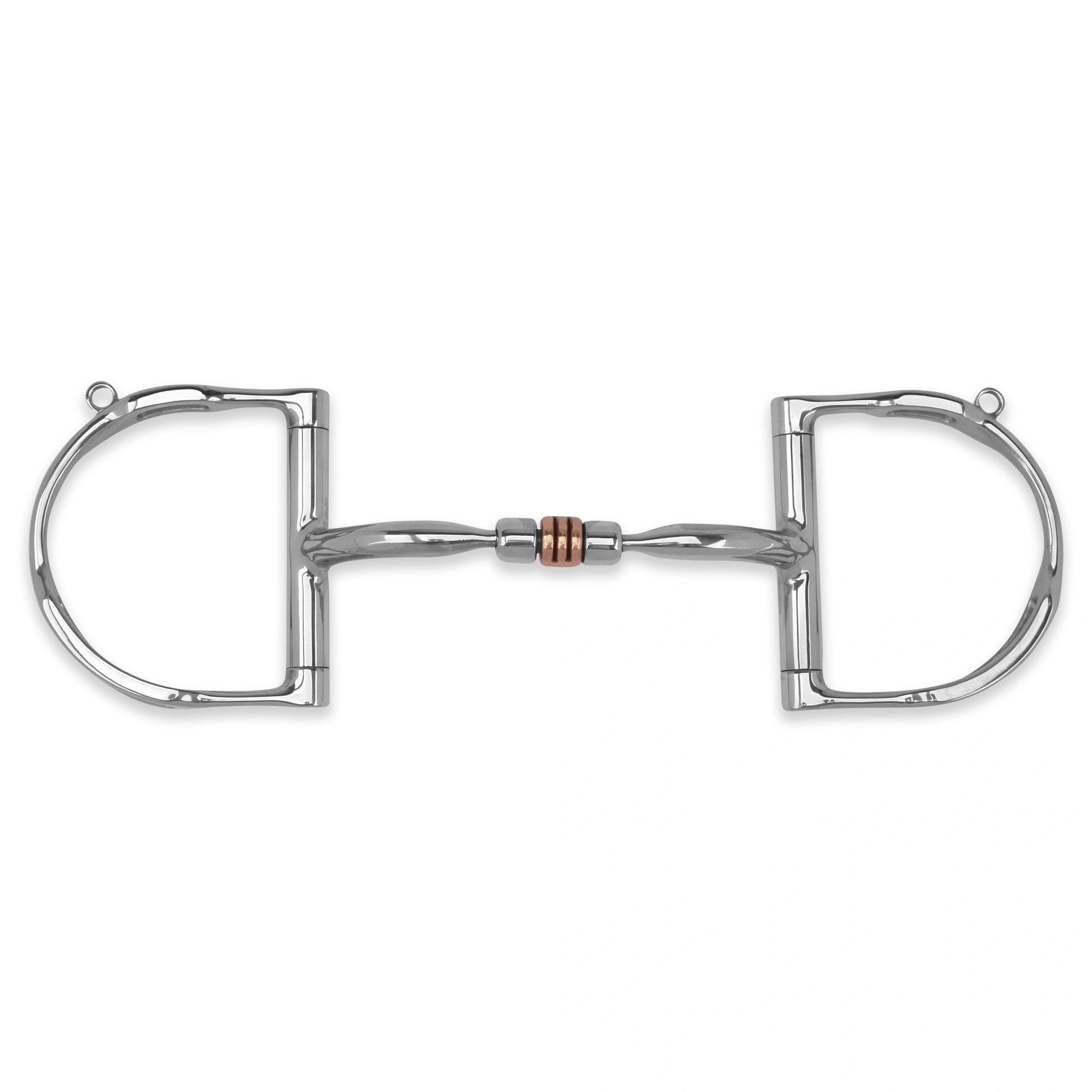 Myler 5" English Dee with Hooks and Comfort Snaffle with Copper Roller MB 03 89 - 22035 - Hooves and Paws