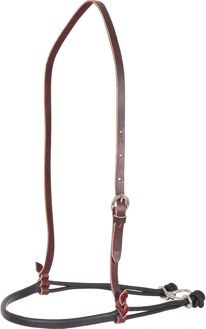 Martin Saddlery Nylon Rope Shrink Wrap Noseband NBDROPES - Hooves and Paws