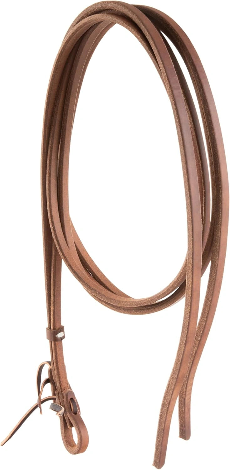Weaver Leather ProTack Oiled Split Reins - Premium Hermann Oak Harness Leather - 1/2" x 8'