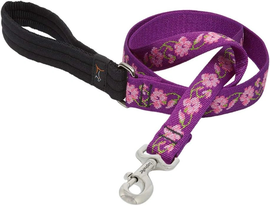 Dog Leash Lupine Pet Lifetime 6 Foot Lead 3/4" or 1" Puppy Original Designs