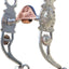 Professional's Choice PC Covered Cricket Roller Bit - Etched Copper-Covered Mouthpiece & Slobber Bar