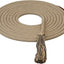 Weaver Leather EcoLuxe Bamboo Round Mecate Rein - 1/2" x 22' - Charcoal/Tan