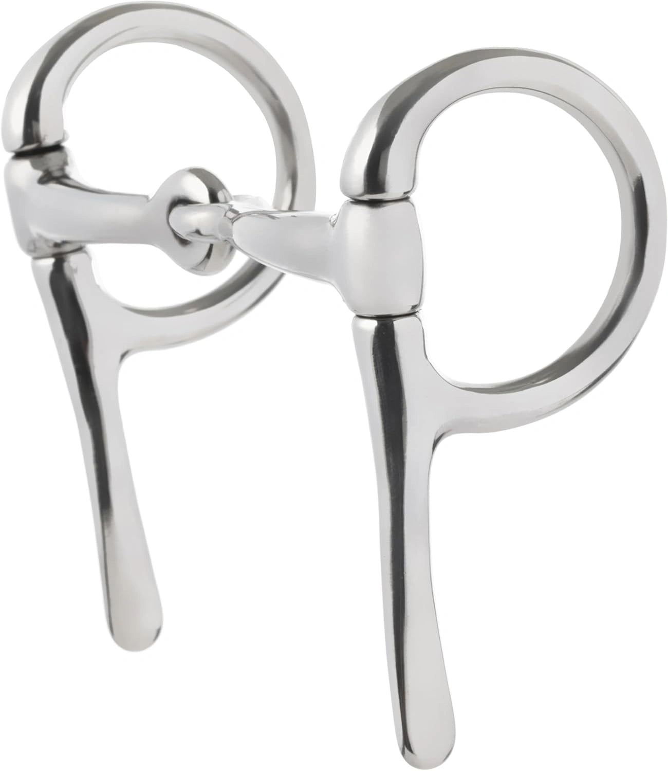Weaver Leather Miniature Half Cheek Snaffle Bit - 3-1/2 inch Stainless Steel Mouth