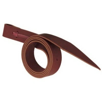 Weaver Leather Leather Burgundy Cinch Strap 1 3/4" x 72" - Hooves and Paws