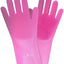 Classic Equine Horse Grooming Equestrian Pet Wash Gloves - Hooves and Paws