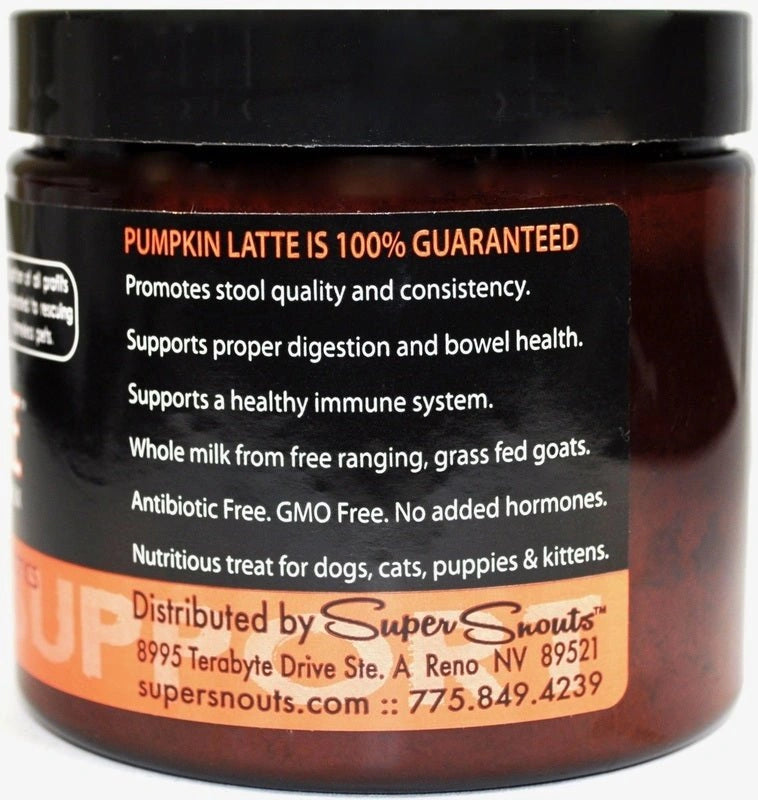 Diggin Your Dog Super Snouts Pumpkin Latte Digestive Health w/ Pre - biotic 5oz 2 Pack - Hooves and Paws