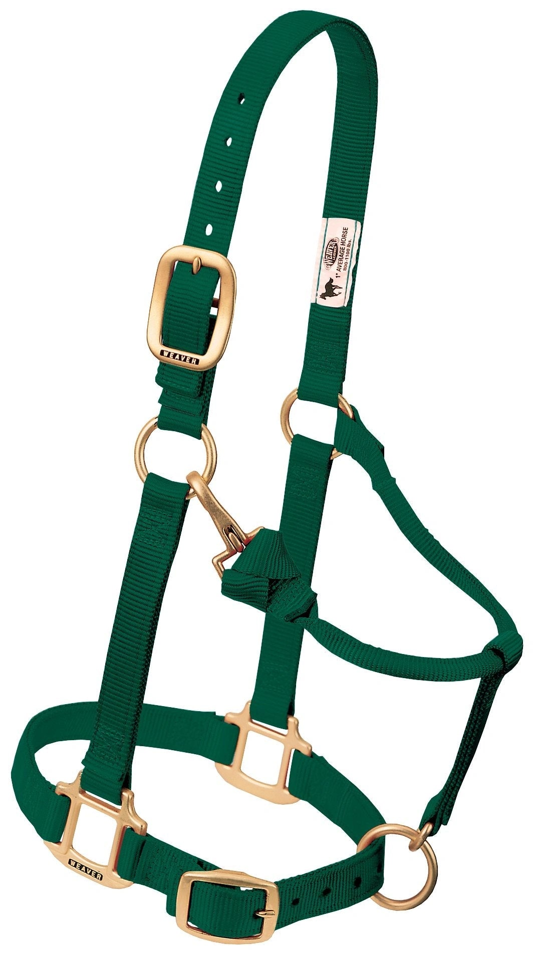 Weaver Leather Horse Halter: Adjustable Nylon for Comfort & Durability