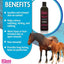 Eqyss Micro-Tek Equine Itch Relief Gel - Fast-Acting 24-Hour Relief for Sweet Itch, Summer Itch & Irritated Skin