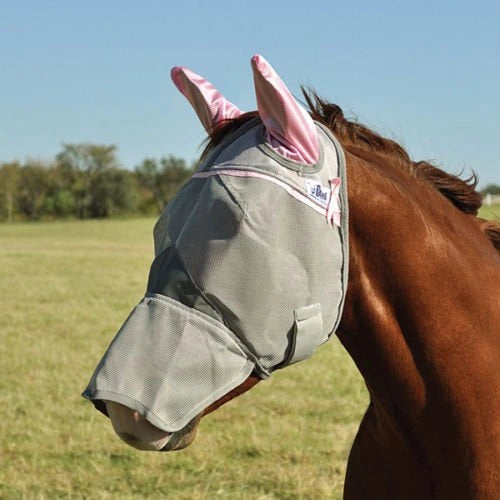Cool Cashel Crusader Sun Fly Mask - Hooves and Paws