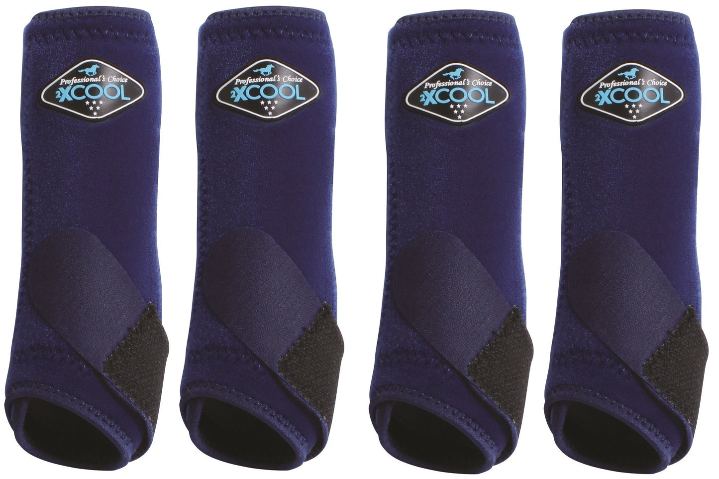 Professional's Choice Sports Medicine 2XCOOL Pattern Horse Equine Boots 4 - Pack - Hooves and Paws