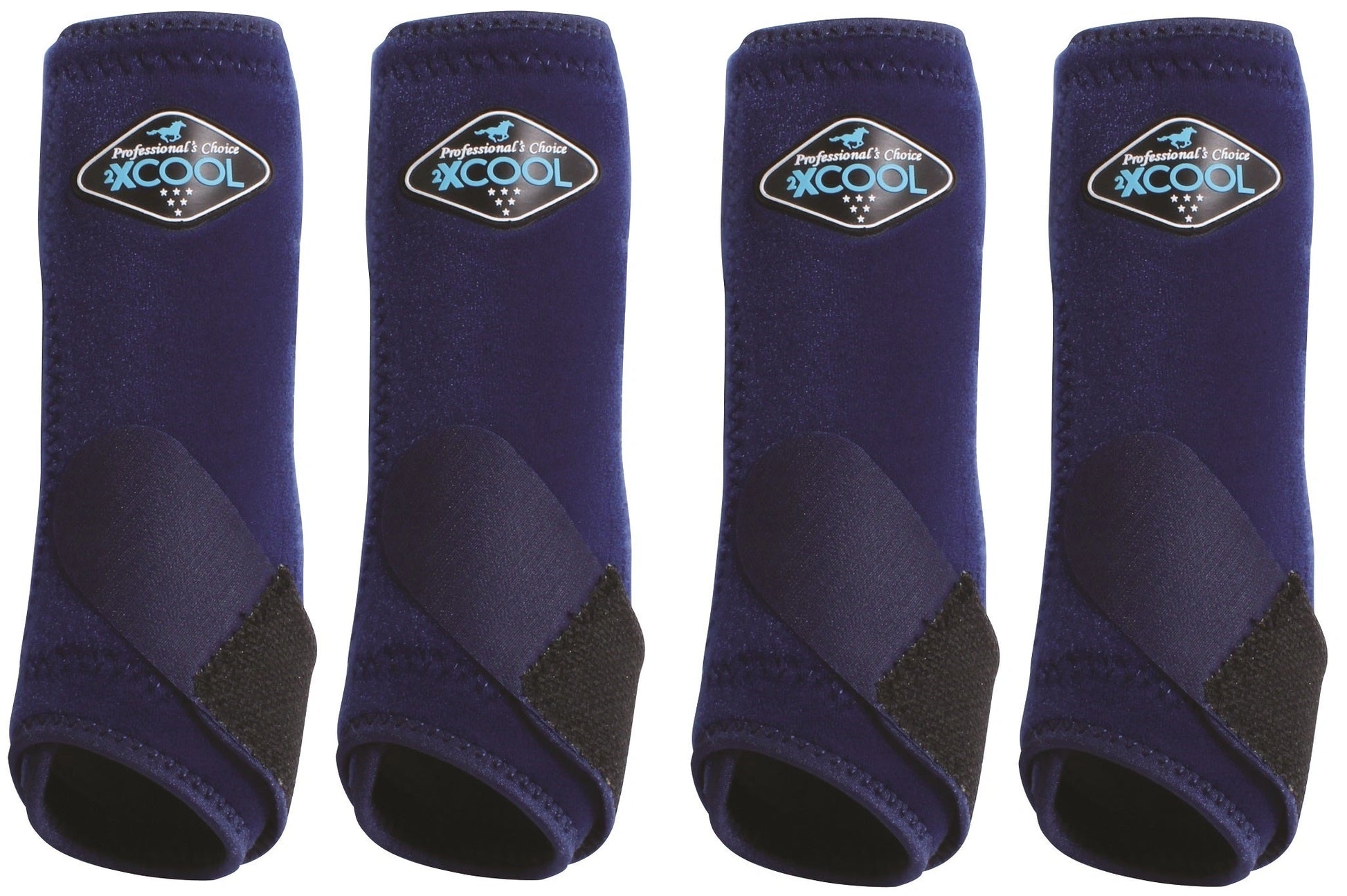 Professional's Choice Sports Medicine 2XCOOL Pattern Horse Equine Boots 4 - Pack - Hooves and Paws