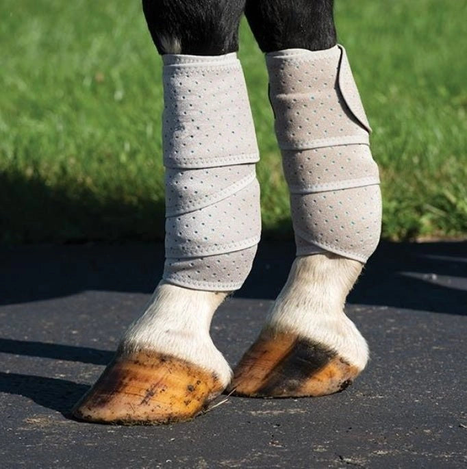 Weaver Leather CoolAidÂ® Horse Tan Polo Wraps Equine Cooling Wrap - Hooves and Paws
