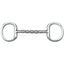 Myler Eggbutt Snaffle Without Hooks With Stainless Steel Mullen Triple Barrel 5 Inch Mouth Copper Inlay Mb 32 - 3 - Hooves and Paws