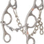 Classic Equine Sherry Cervi Gag Bit - Twisted Wire Dogbone, Copper Diamond, 6" Short Shank, Stainless Steel
