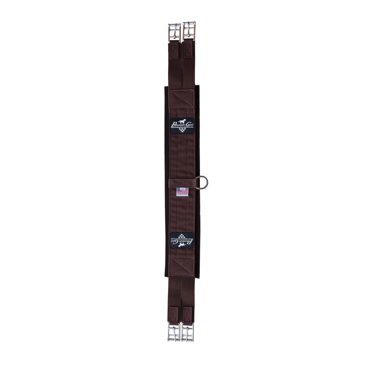 Professional's Choice SMX English Girth - Non-Slip Neoprene with Stainless Steel Hardware - Multiple Sizes
