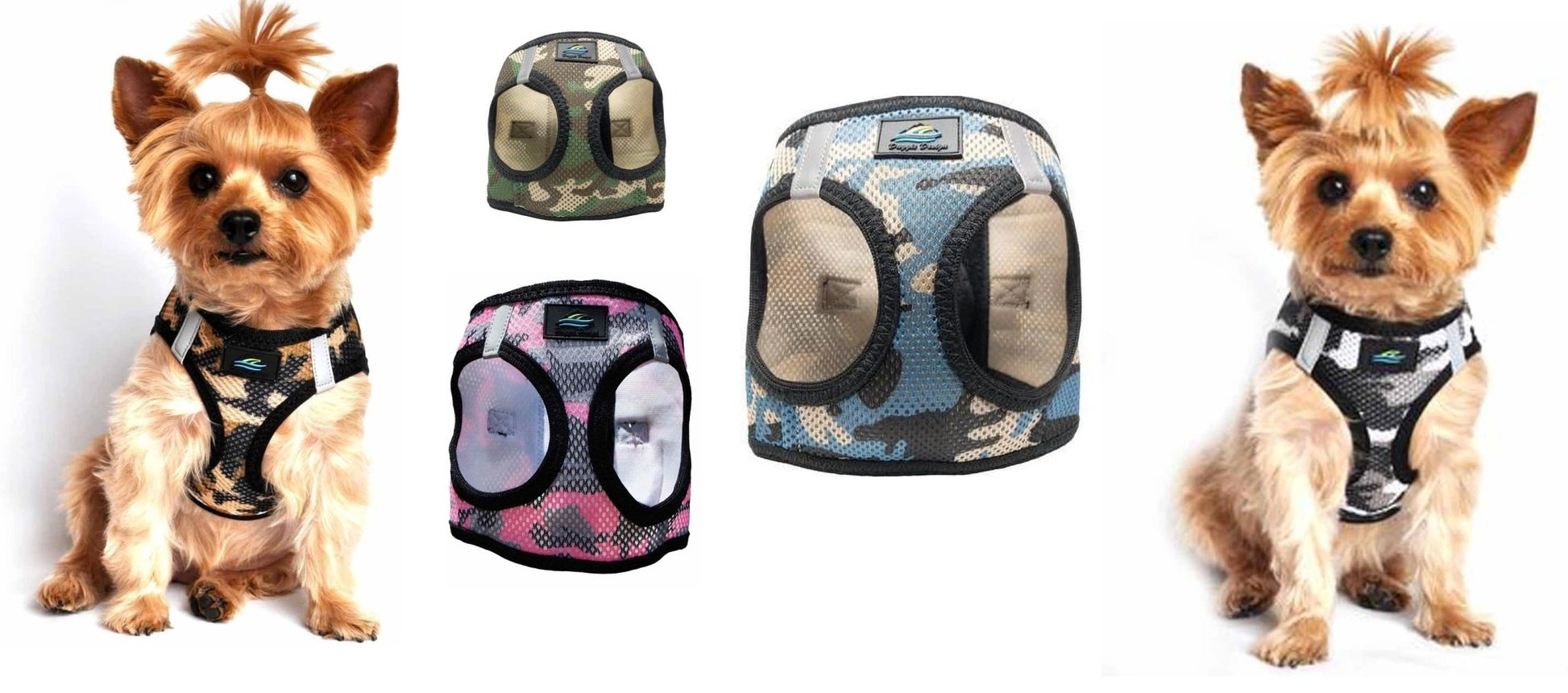 Doggie Design American River Dog Harness Camouflage Collection - Hooves and Paws