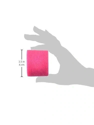 3M Vetrap Tape Roll for Dogs, Cats and Horses, 2-Inch by 5-Yard, Hot Pink - s, featured in professional studio lighting