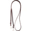 Martin Saddlery Latigo Leather Roping Reins - 7' 8" Length with Double Snaps - Multiple Sizes