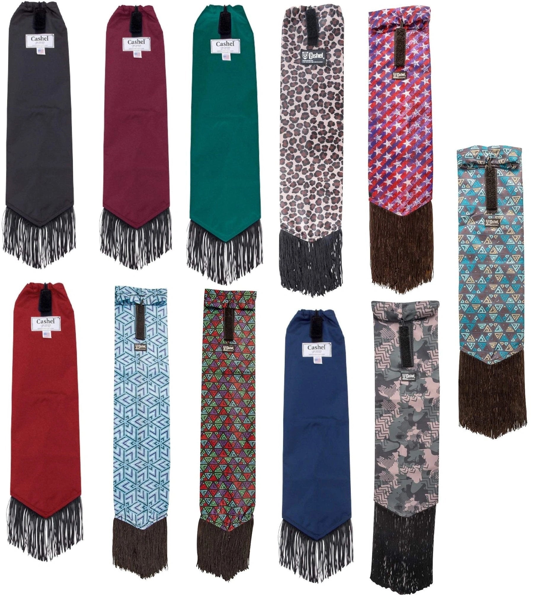 Cashel Horse Equine Tail Bag Wrap Designer Line - Hooves and Paws