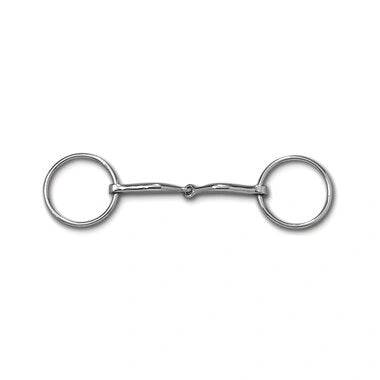 Myler Loose Ring With Sweet Iron Snaffle 3/8" 5 Inch Mouth Mb 09 - Hooves and Paws