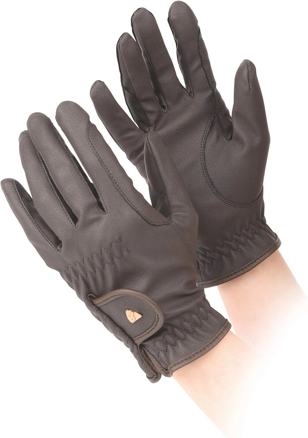 Shires Aubrion Arene Synthetic Leather Riding Gloves - Childs 1077 - Hooves and Paws