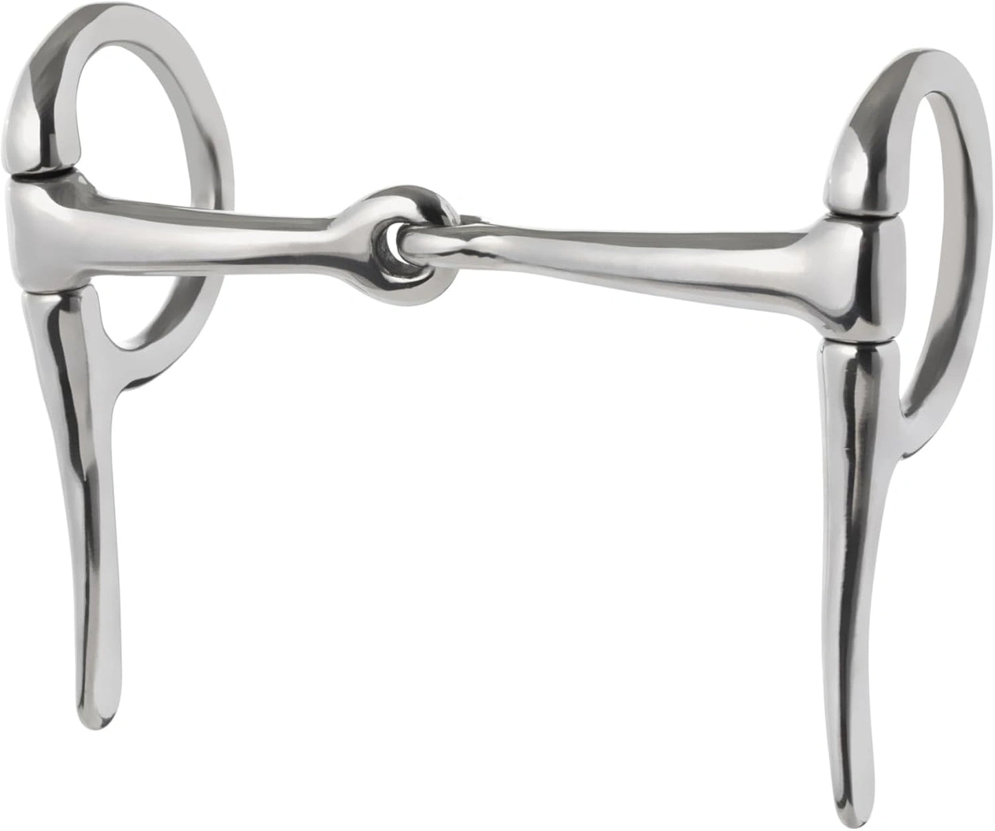 Weaver Leather Miniature Half Cheek Snaffle Bit - 3-1/2 inch Stainless Steel Mouth