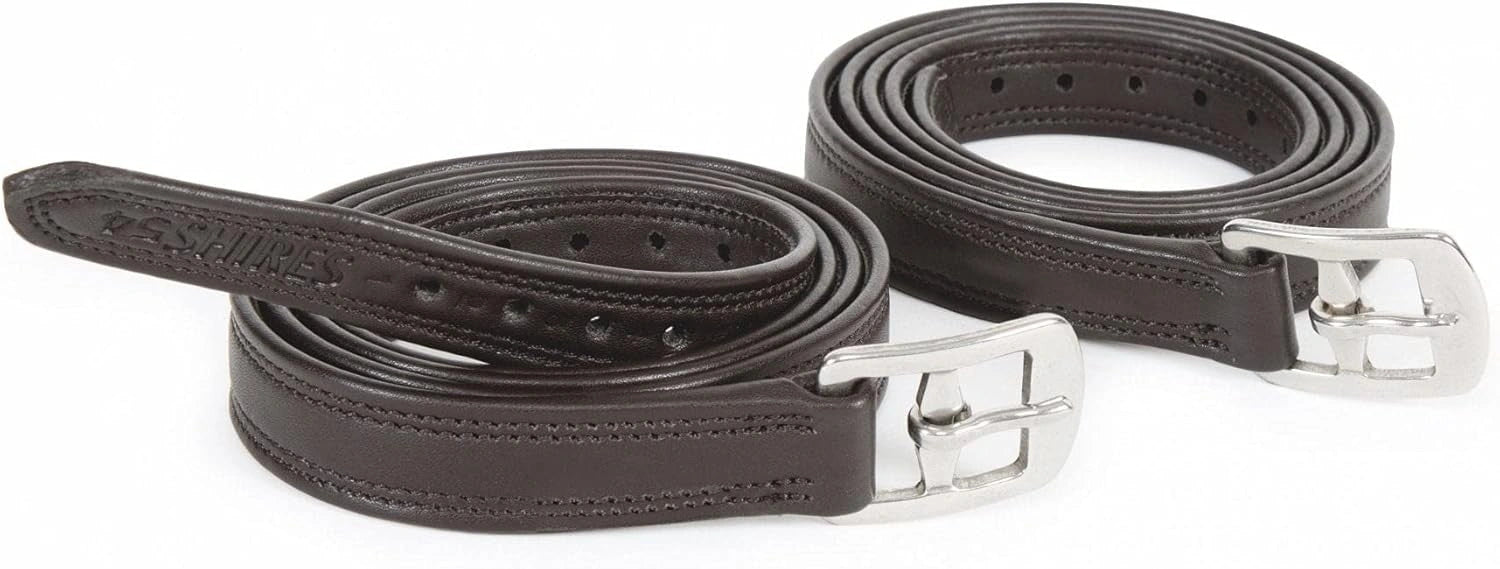 Shires Easy Care Non Stretch Stirrup Leathers 4117 - Hooves and Paws