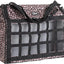 Cashel Slow Feed Top Load Hay Bag - Brown Leopard - Durable Poly Horse Feeder with Mesh Bottom & Adjustable Strap