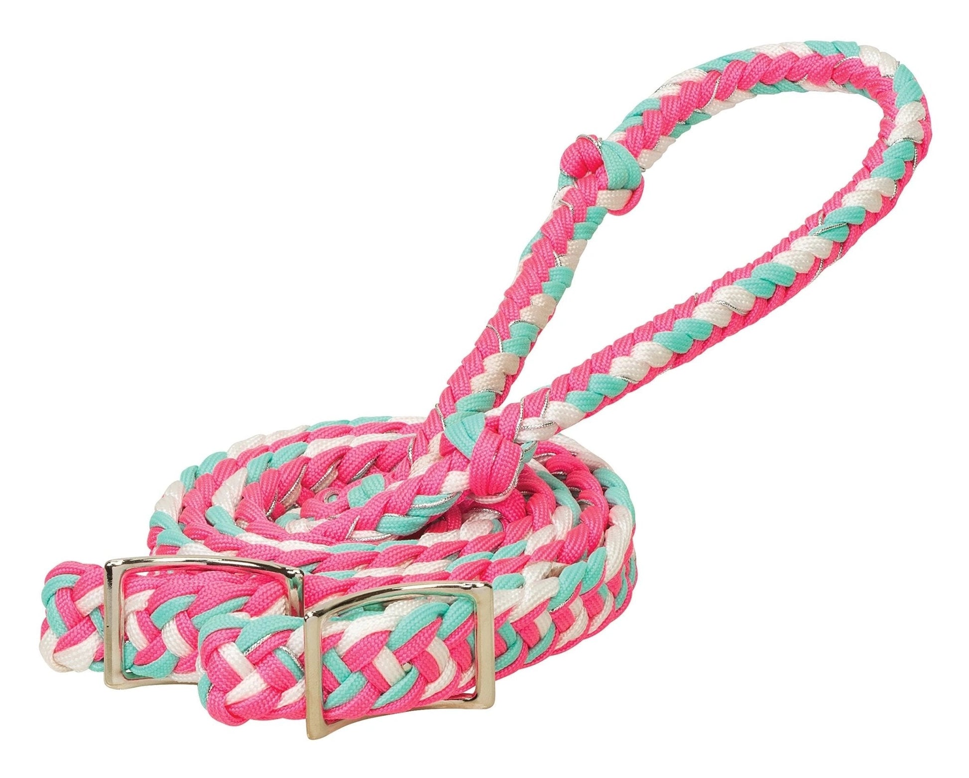 Weaver Leather Braided Nylon Barrel Rein 35 - 2051 - Hooves and Paws