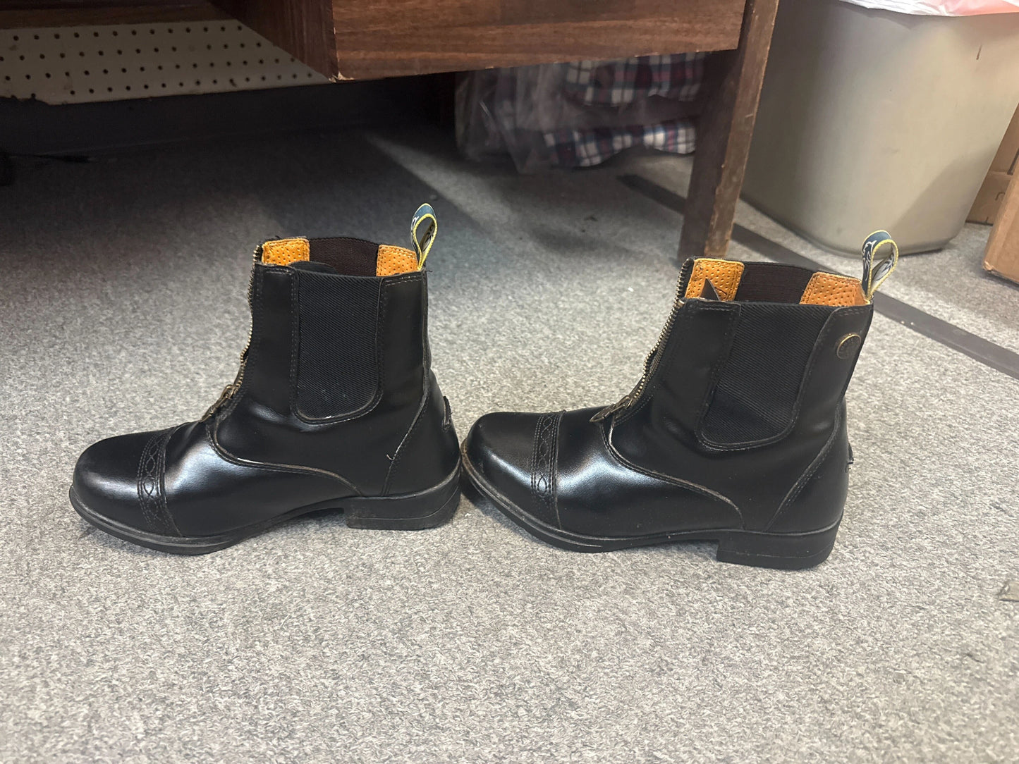 Shires Moretta Clio Plus Paddock Boots - Black, Gently Used