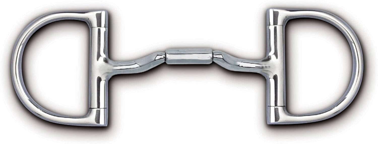Myler Stainless Steel English Dee Bits MB 36 - Hooves and Paws